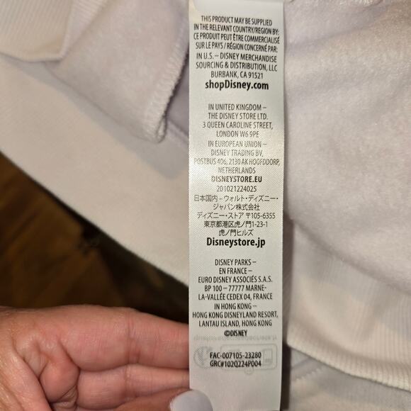 NWT Disneyland Paris full zip hooded jacket sz XXL RARE - Picture 6 of 7